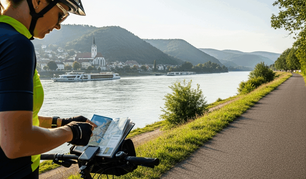 Professional photograph related to: Cycling the Danube River Path — Planning Guide. High quality, ed