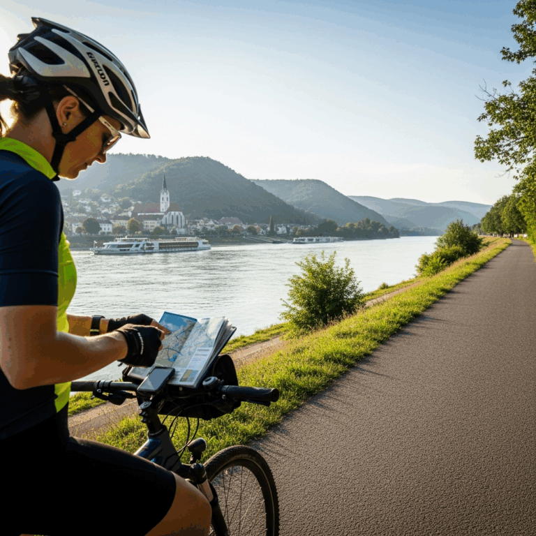 Professional photograph related to: Cycling the Danube River Path — Planning Guide. High quality, ed