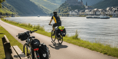Professional photograph related to: EuroVelo 15 Rhine Cycle Route — Stage by Stage Guide. High quali