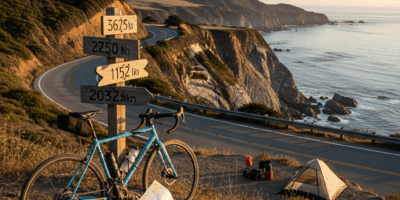 Cycling the Pacific Coast Highway Route Overview